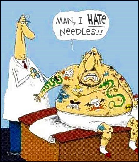 hate needles tattoo